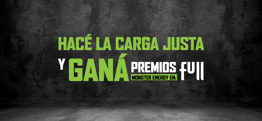 Monster Energy Carga Justa